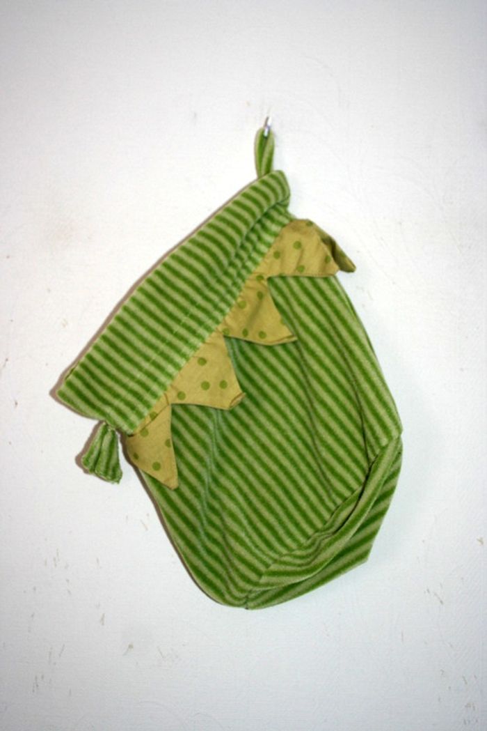 Pochon de rangement vert Ikea Fabler