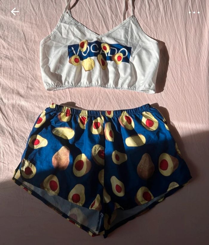 Pyjama short été