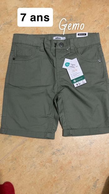 Short 7 ans neuf