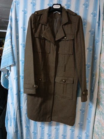 Manteau laine femme