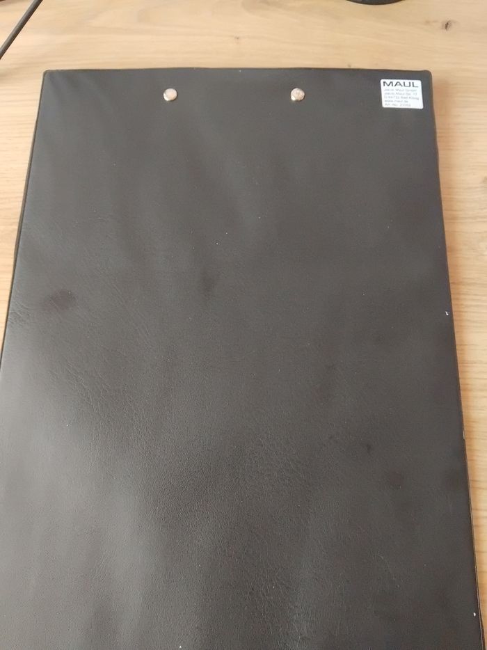 Porte bloc à pince A4 bureau - photo numéro 9