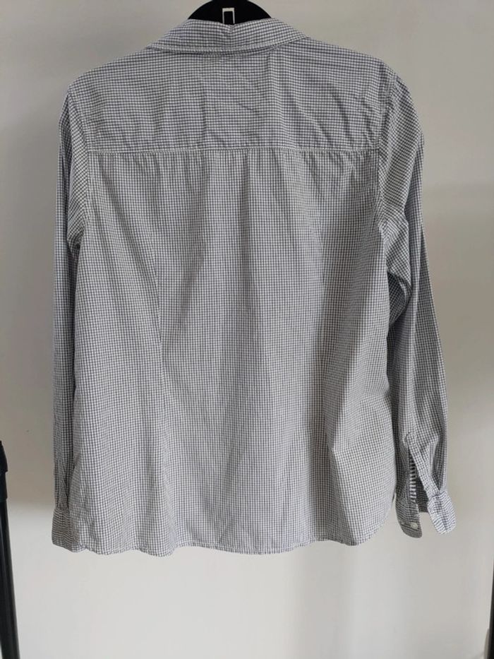 H&M chemise blanc et marine 46 - photo numéro 5