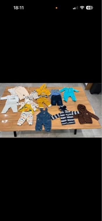 Lot taille 6mois
