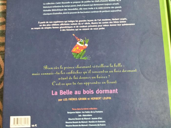 Collection cadet Roussel La belle au bois dormant et le loup et les 7 chevreaux - photo numéro 3