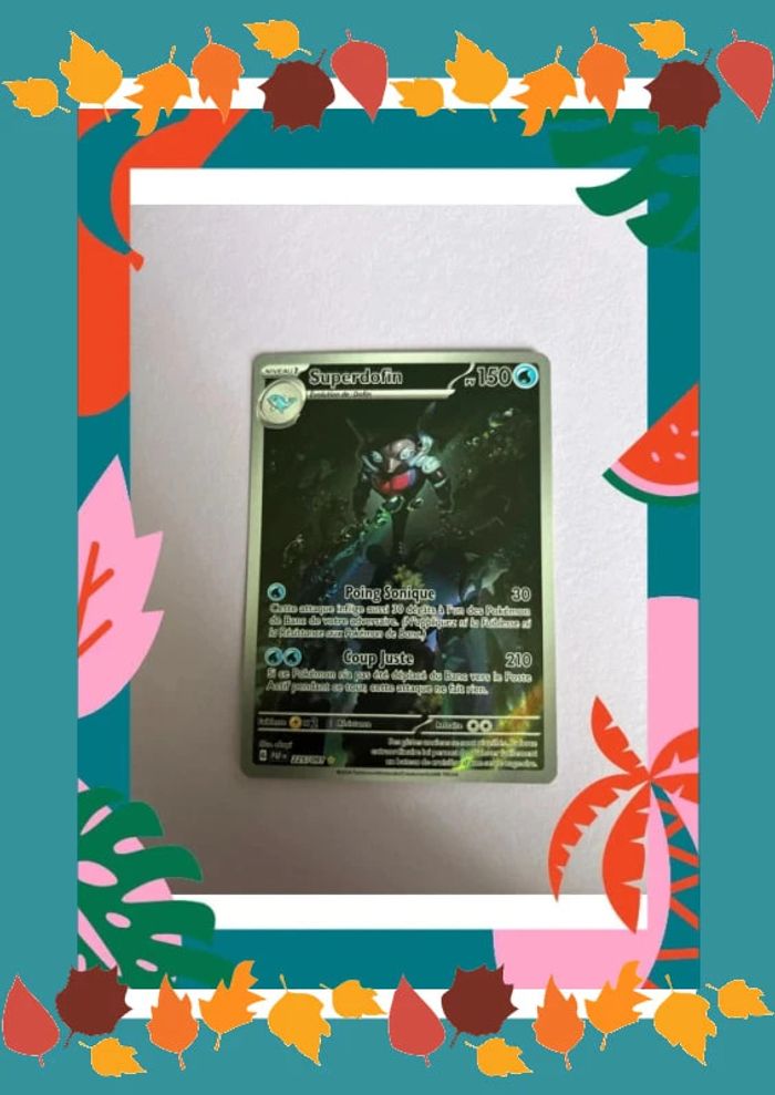 Carte Pokémon superdofin 225/01 destinée à paldea
