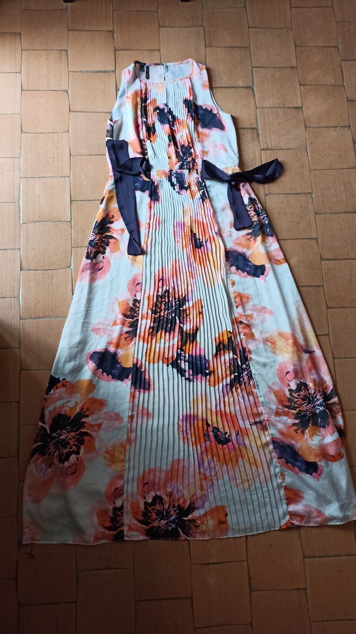 Robe longue soirée cérémonie mariage M Mango - photo numéro 4