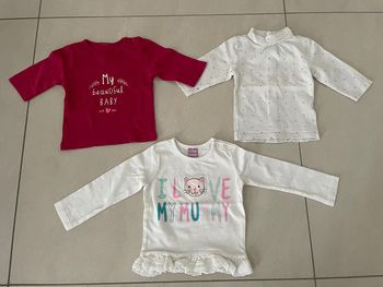Pull bébé fille 1 mois