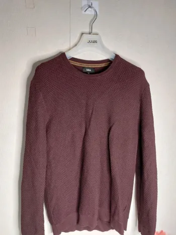 Pull bordeau "Jules"