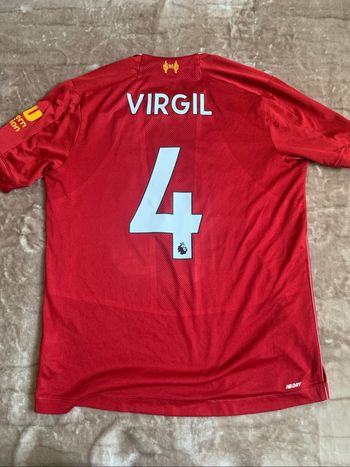 Maillot virgil van dijk Liverpool