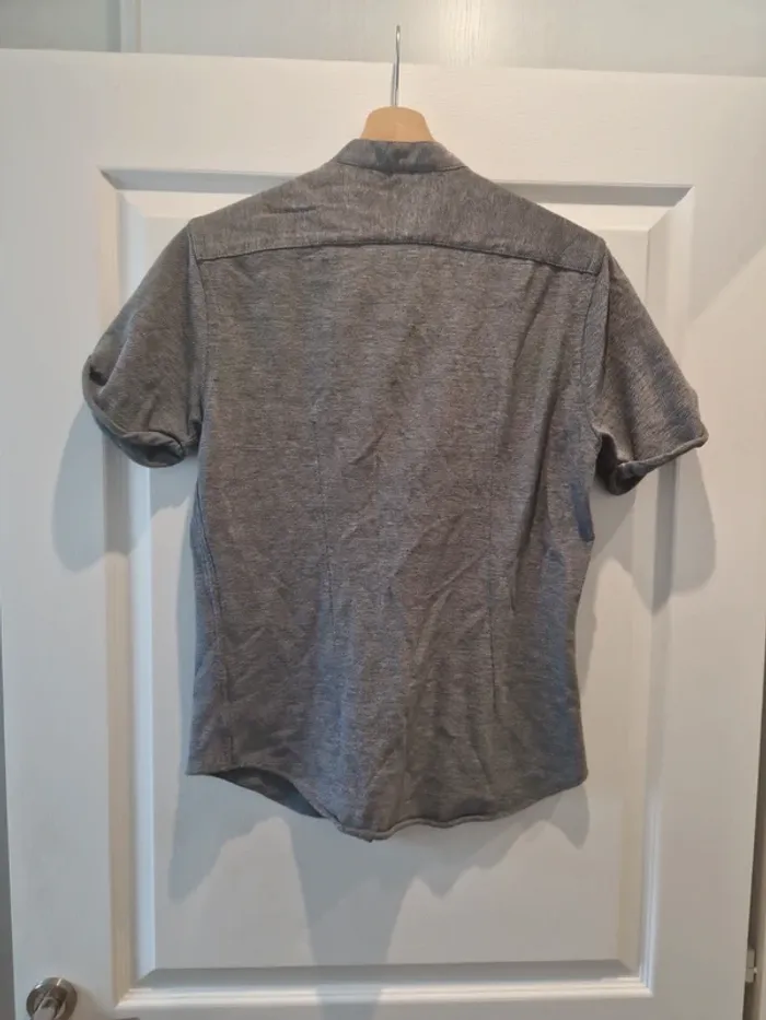Beau pola zara homme gris taille s Très bon état - photo numéro 6