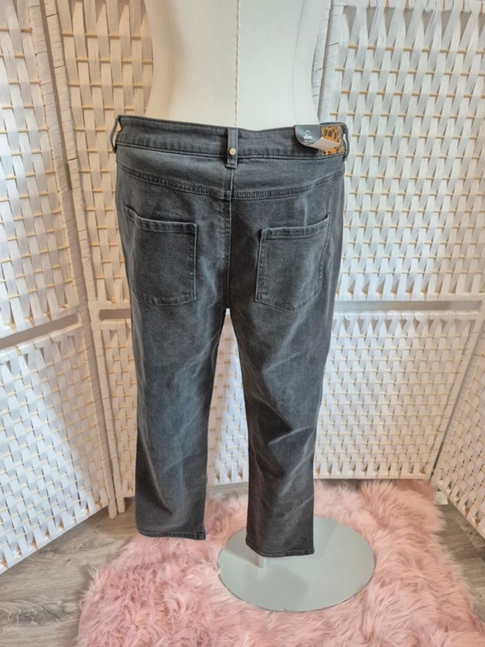 💕Jolie jean slim taille haute cropped femme T44 Mosquitos💕 - photo numéro 2