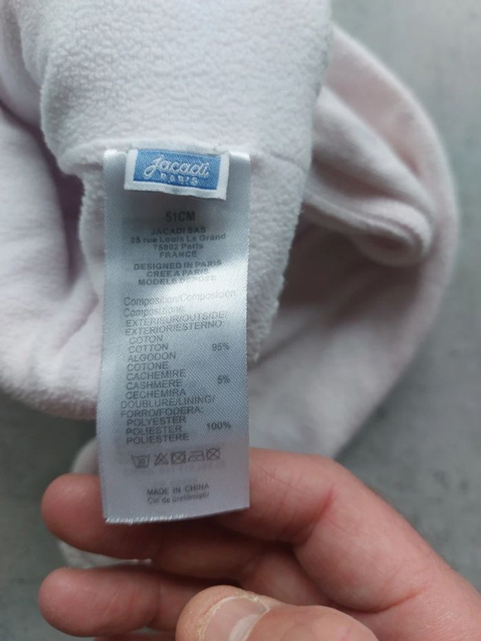 Bonnet écharpe Jacadi taille 18 - 24 mois (51
cm ) - photo numéro 2