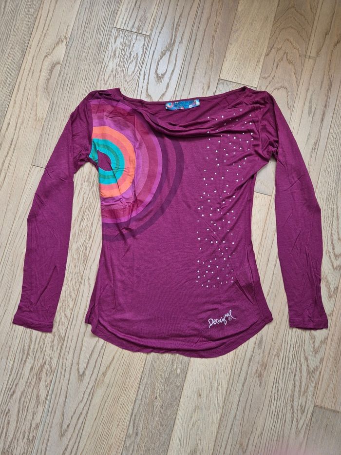 Tshirt Desigual XS, neuf - photo numéro 4