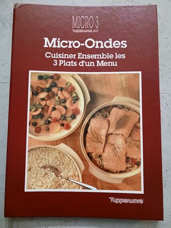 livre de recettes micro ondes Tupperware