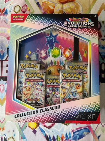 COFFRET CLASSEUR POKEMON EV 8.5 NEUF ET SCELLÉ 