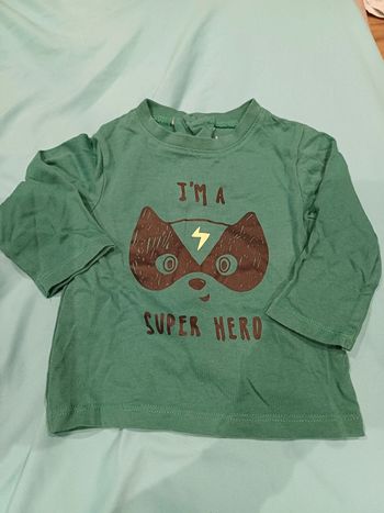 T-shirt manches longues liberto 6 mois