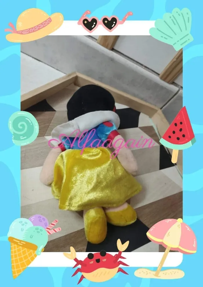 Peluche Disney mini blanche neige - photo numéro 4