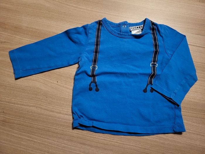 Maillot manche longue taille 9 mois (71 cm)