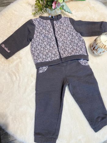 🩶très beau Jogging gris fille 18 mois Bulle de BB – TBE🩶