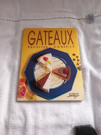 Livre recettes gâteaux