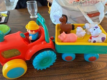 Tracteur Old Macdonald interactif bébé 