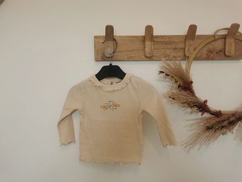 Tee shirt manches longues beige