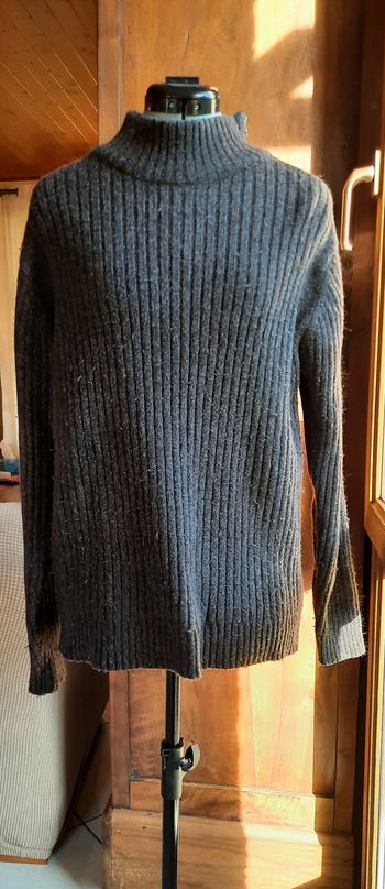 Pull marron, homme, Celio, taille L