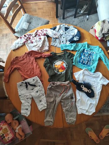 Lot divers vêtements garçon 12-18 mois
