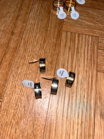 Lot de 4 bagues - Taille 17