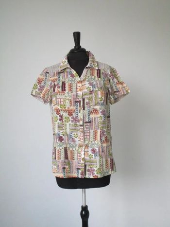 Chemise MC imprimée Jac Jac 40 TBE