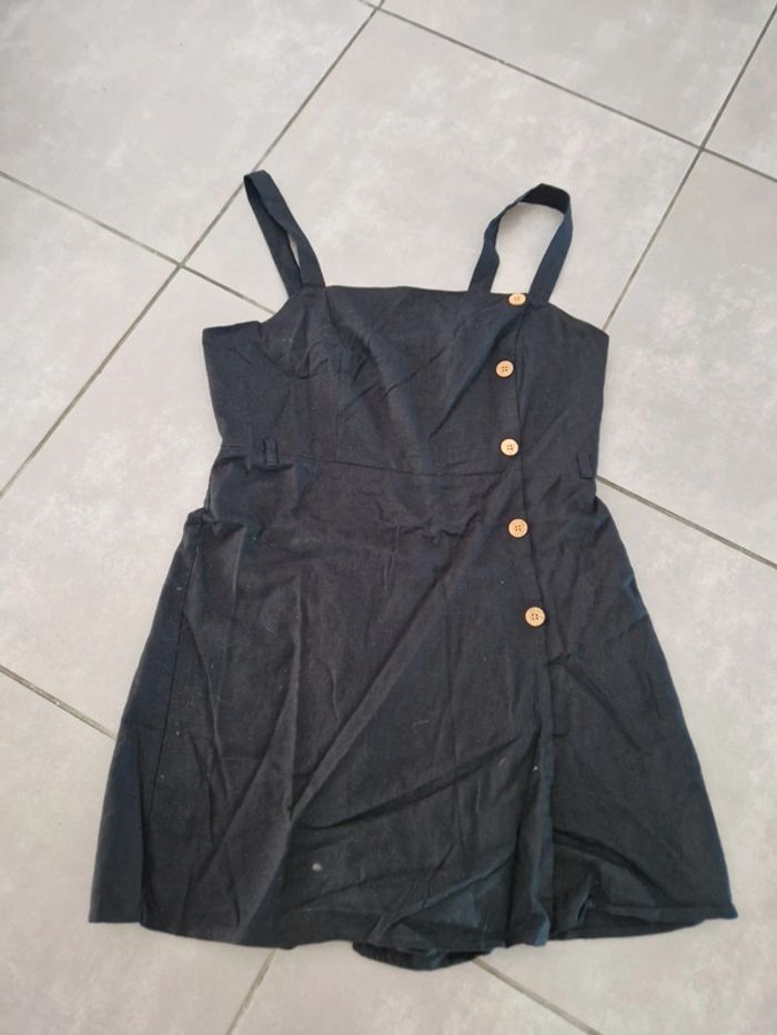 Combi-short noire