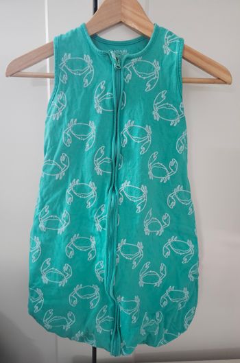 Gigoteuse coton bio kiabi Crabe 6 à 18 mois