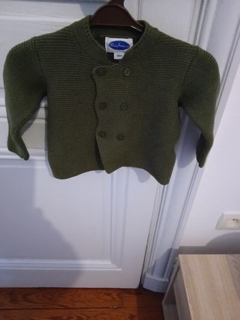 Gilet vert foncé
