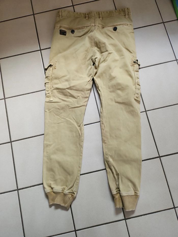 Pantalon cargo beige - photo numéro 3