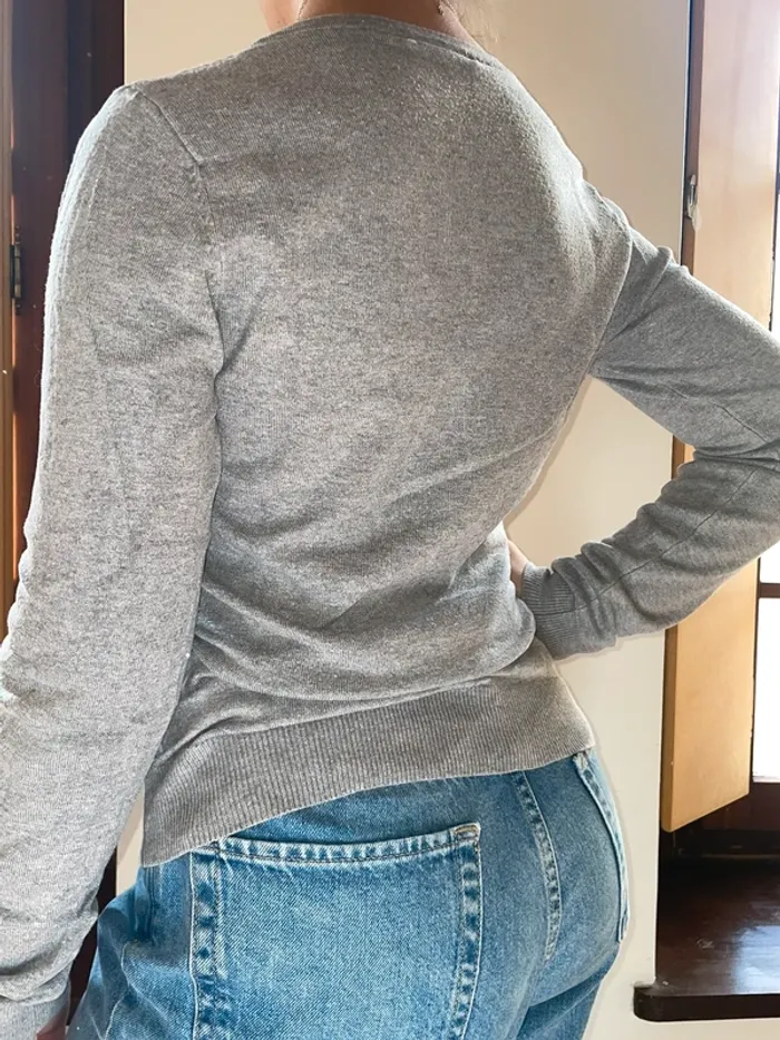 t-shirt gris - photo numéro 2