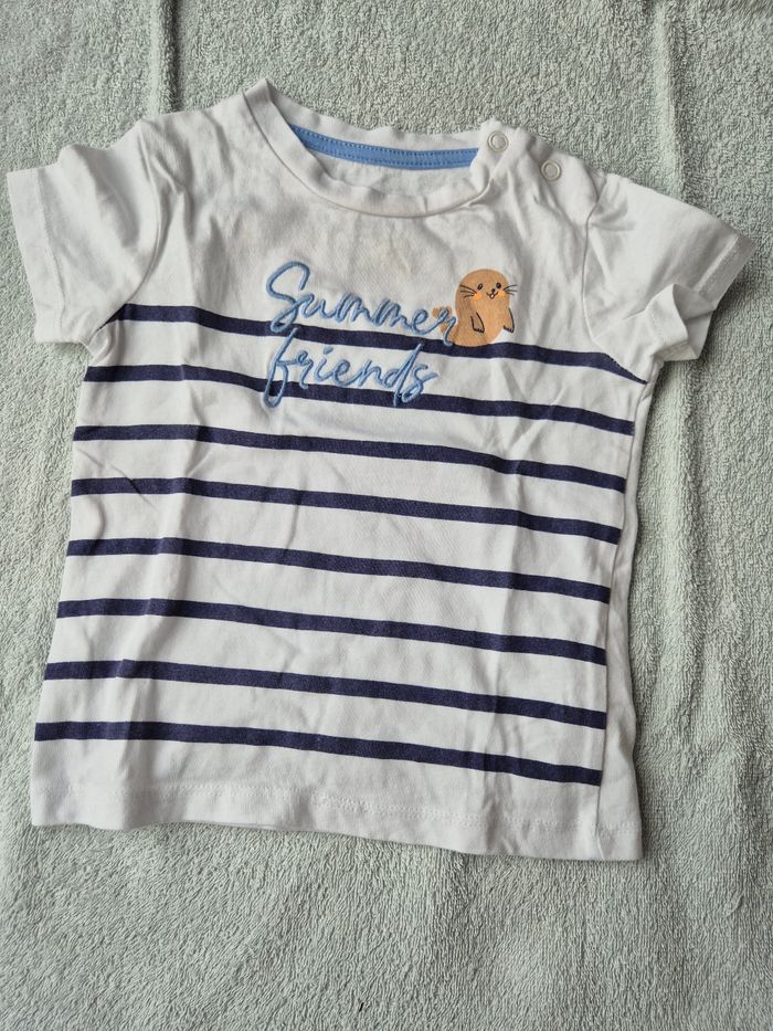 Lot t-shirt bébé - photo numéro 7