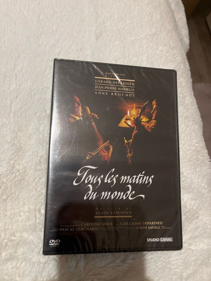 DVD Tout les matins du monde neuf