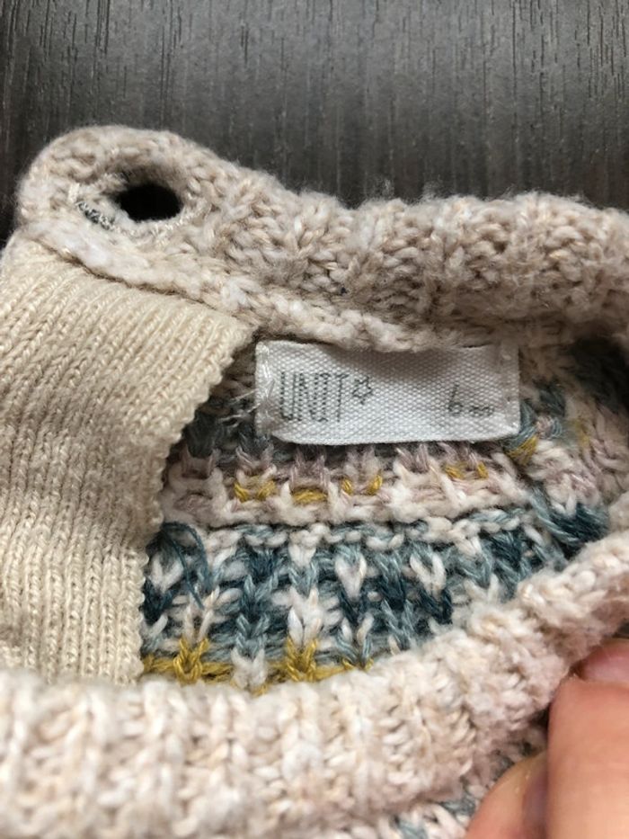 Ensemble 6 mois pull et pantalon Unit baby - photo numéro 3