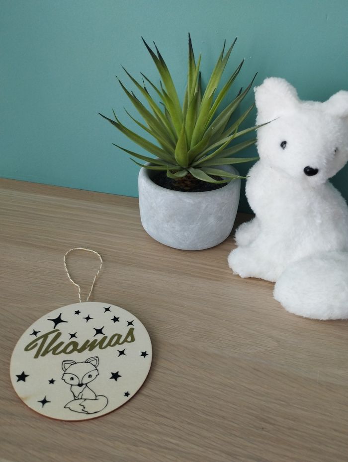 Boule de noël personnalisée
