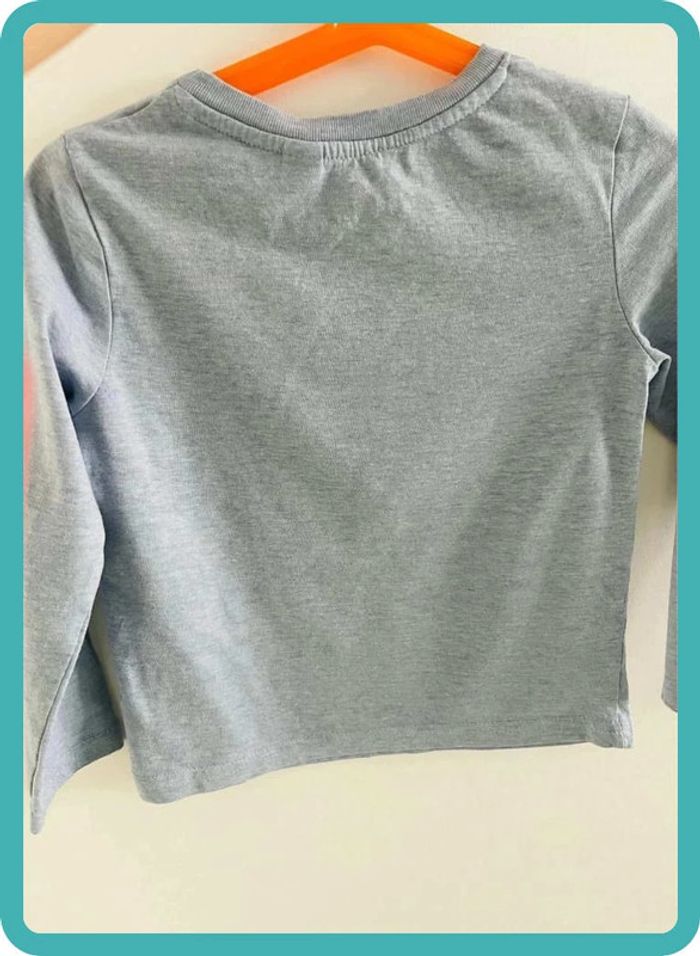Beau t-shirt manches longues coton 3 ans okaïdi - photo numéro 4