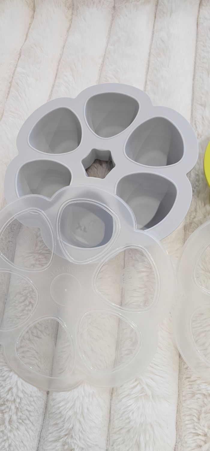 Lot de 3 fleurs 🌸 multiportions BEABA XL 150ML - photo numéro 4