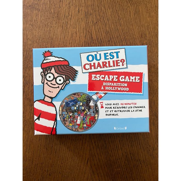 Où est Charlie ? Escape game Disparition à Hollywood