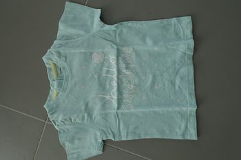 T-shirt manches courtes
Vert d'eau
Vertbaudet
12 mois