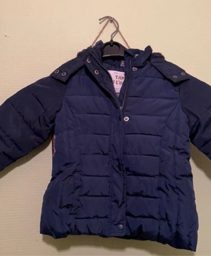 Manteau doudoune Tape à l'œil 2 ans bleu marine