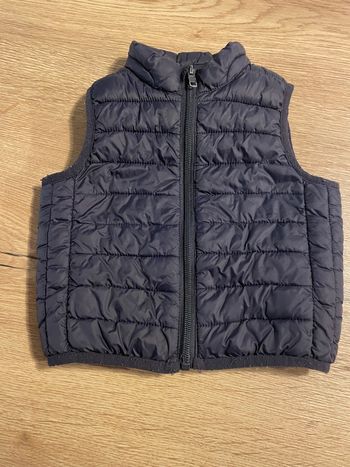 Doudoune sans manches 12 mois