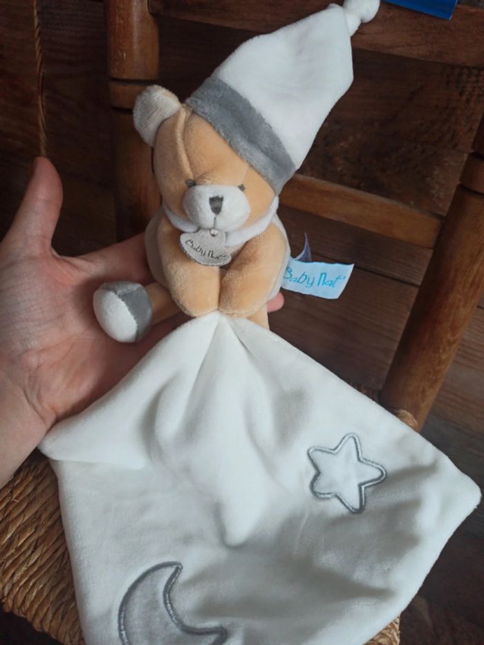 Doudou ours baby nat tbe - photo numéro 4