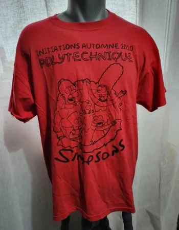 Tee-shirt homme imprimé Simpsons L