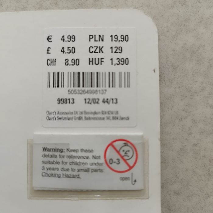 Lot de 7 bagues et 3 paires de boucles d'oreilles enfant - photo numéro 3