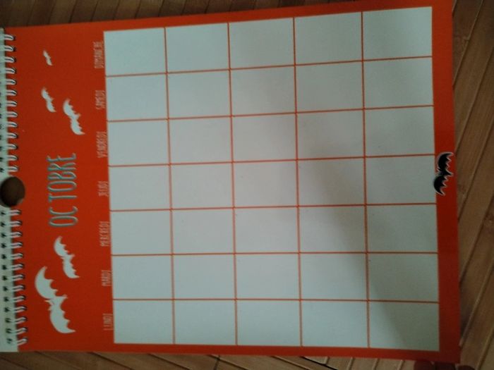 Organiseur, planner effaçable - photo numéro 6