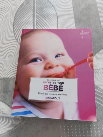 Livre Recette pour Bébé
